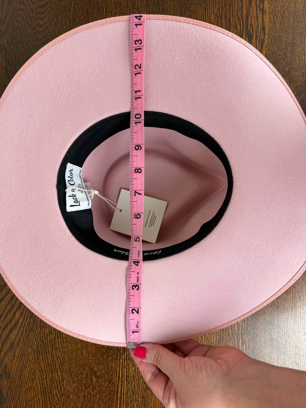 Lack Of Color Rancher Wool Hat in Stardust - Picture 13 of 17